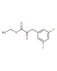 Astatech ETHYL 3-(3,5-DIFLUOROPHENYL)-2-OXOPROPANOATE; 1G; Purity 95%; MDL-MFCD11555610